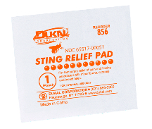 PAD INSECT STING RELIEF 50/CTN (CT) - Sting Kill